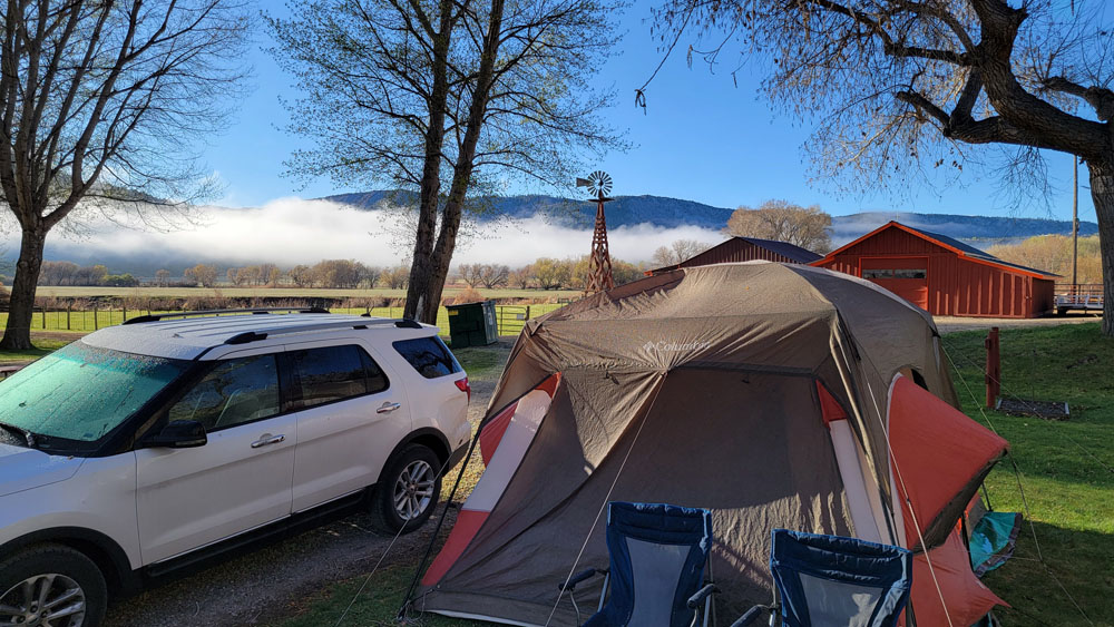 A remote scenic overlook